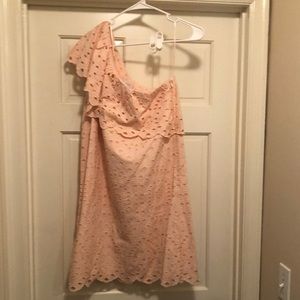 Loft one shoulder dress